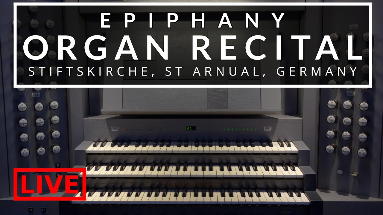 🎵 ORGAN RECITAL | Stiftskirche, St Arnual, Germany | 1995 Kuhn organ