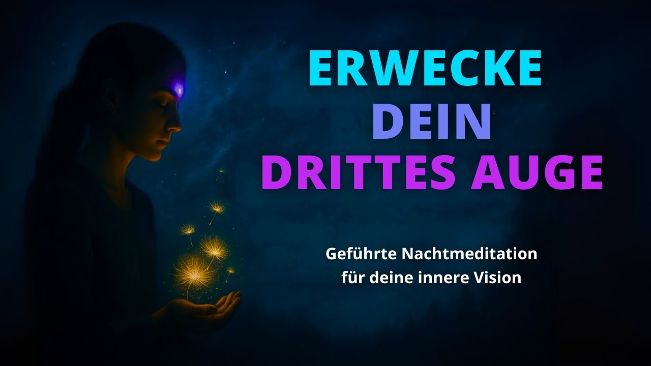 Das dritte Auge erwecken: Stirnchakra & Zirbeldr&uuml;se &ndash; Nachtmeditation