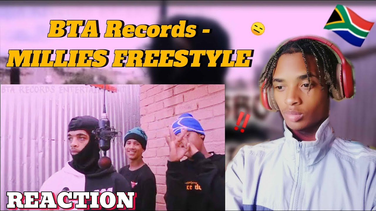 It's Keithan React to BTA Records - MILLIES FREESTYLE 🇿🇦😲