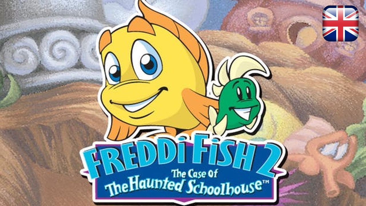Freddi Fish 2: The Case of the Haunted Schoolhouse - English Longplay - No Commentary