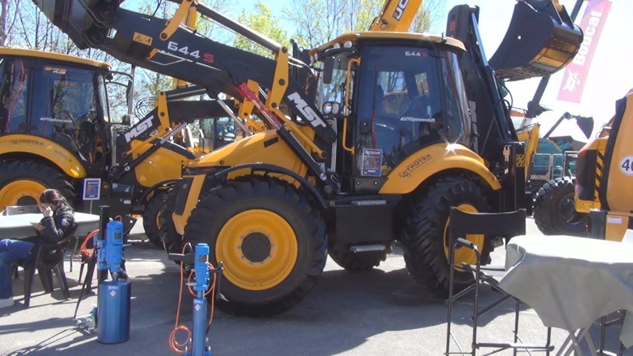 MST M644 S Backhoe Loader (2024) Exterior and Interior