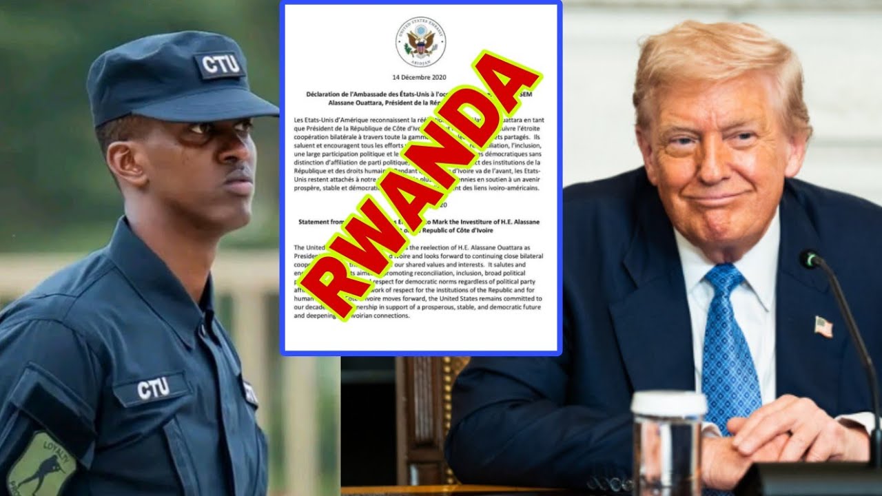 INKURU ISHIMISHIJE KU BANYARWANDA🚨 ITANGAZO RITURUTSE MURI WHITEHOUSE TRUMP ARATUNGURANYE CYANE.