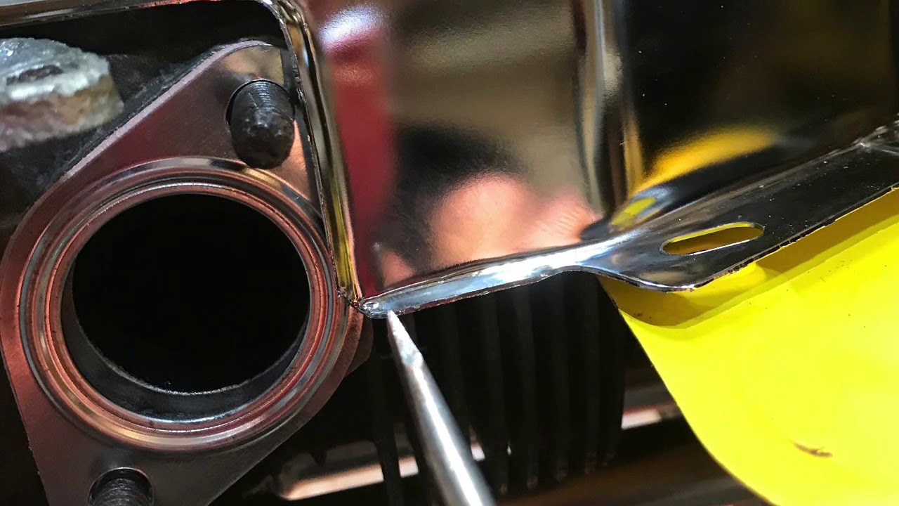 1971 VW manifold intake installation