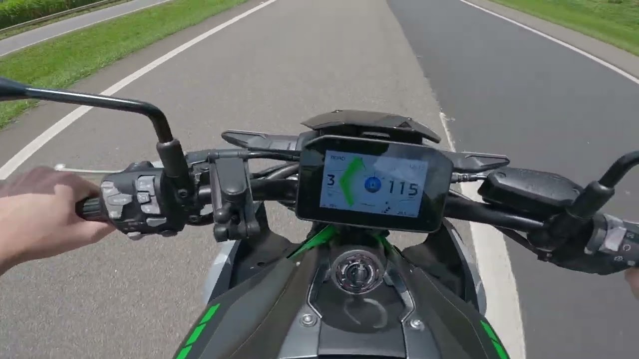 ROLE DE Z900, HORNET E CB650R!!