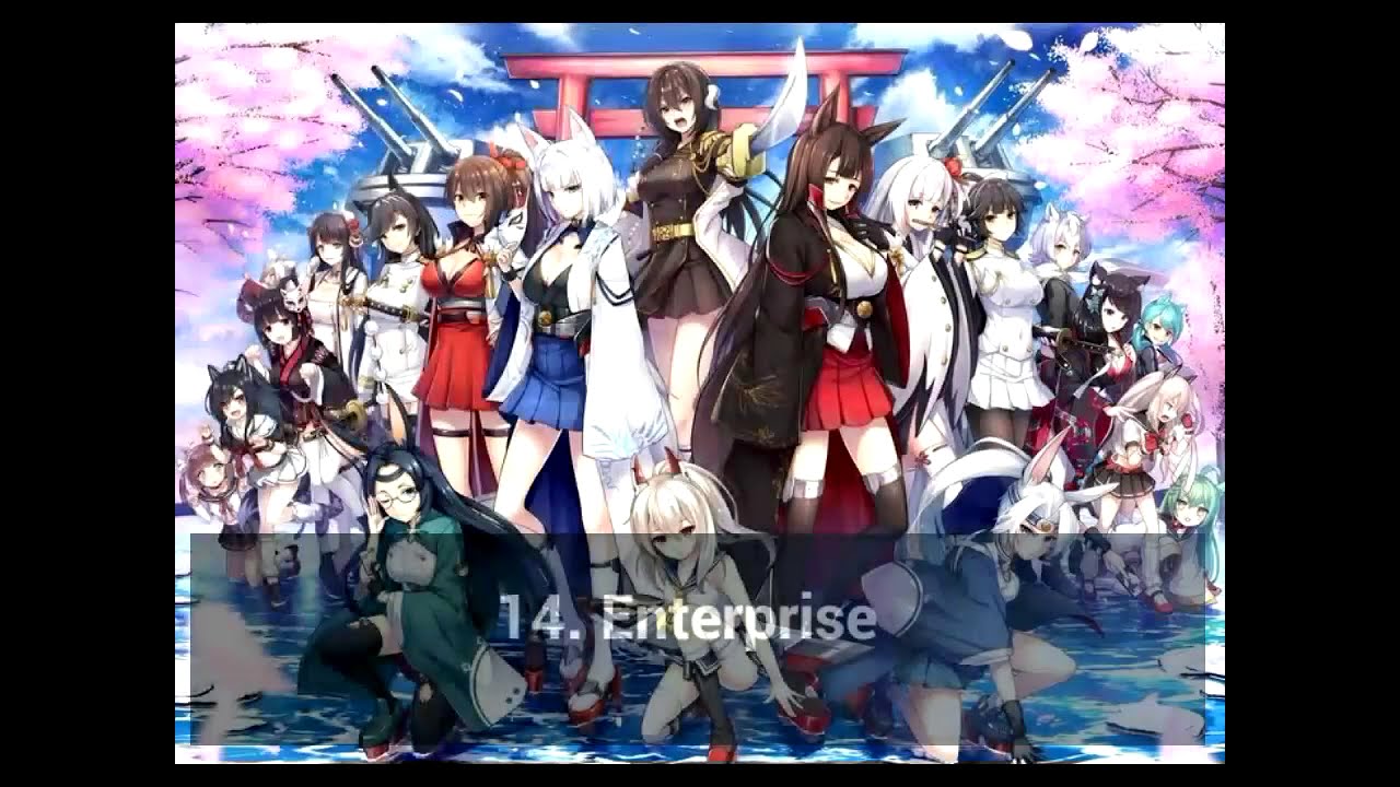 Azur Lane THE ANIMATION Soundtrack 1 ( 14. Enterprise)