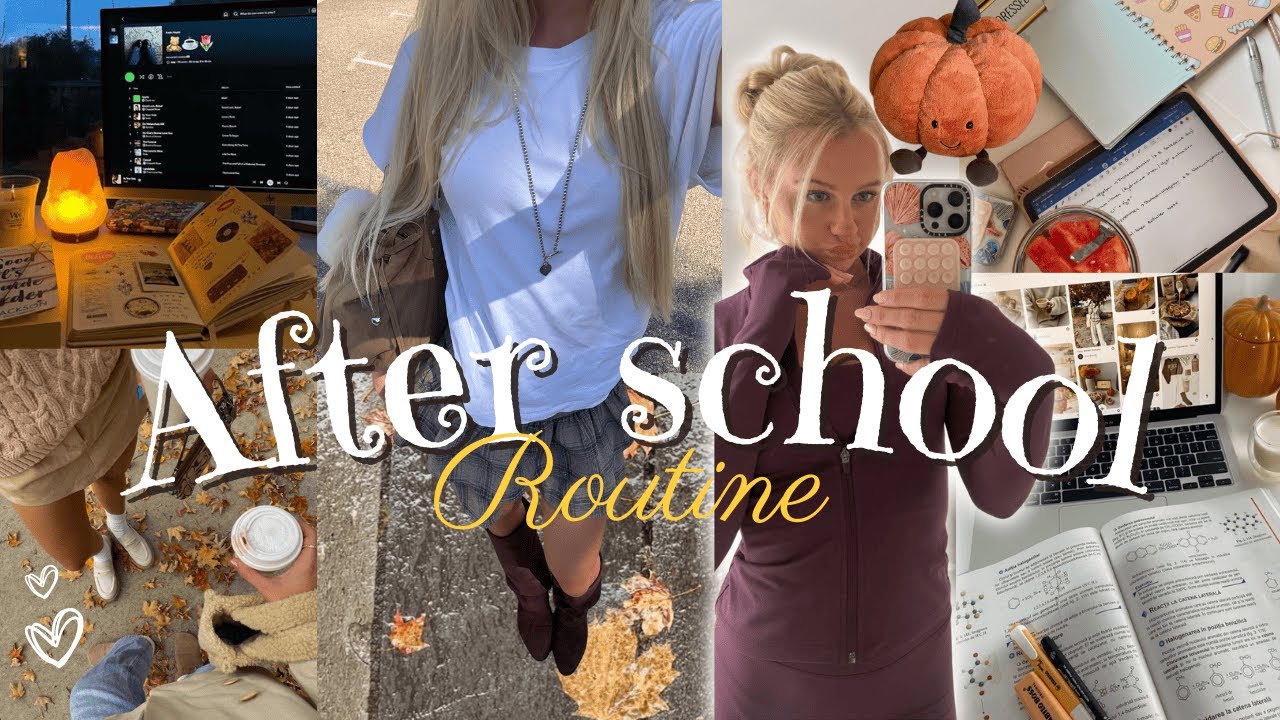 Herbst 🍂 After School Study Routine | MaVie Noelle