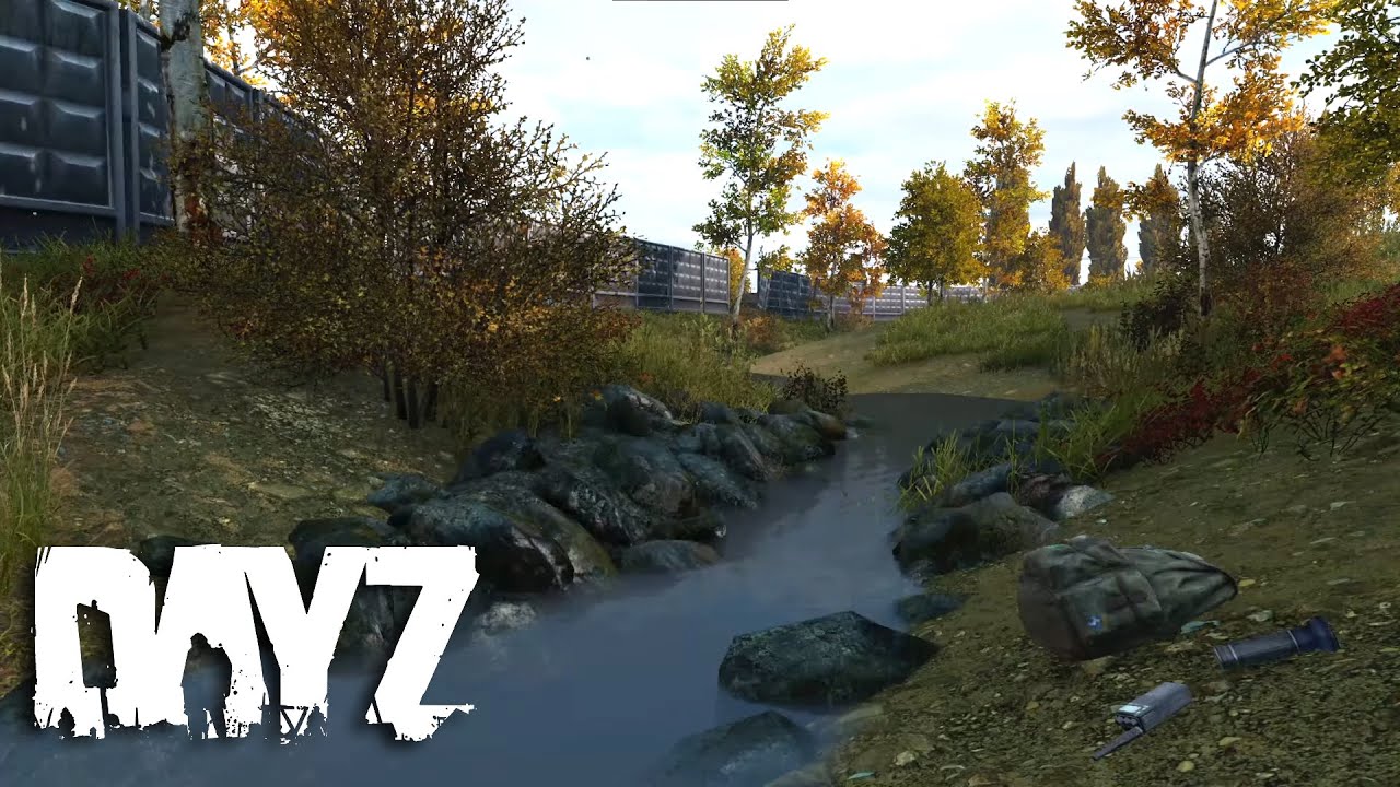 1 hour of Flowing / Water / Nature in DayZ