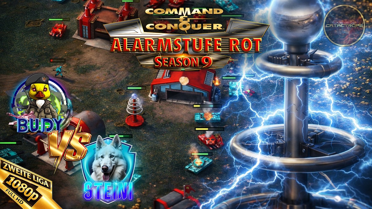 ⚡ Teslawut | C&C Red Alert eSports Classic League 2026 | CCLP|Budy201 vs. Steini