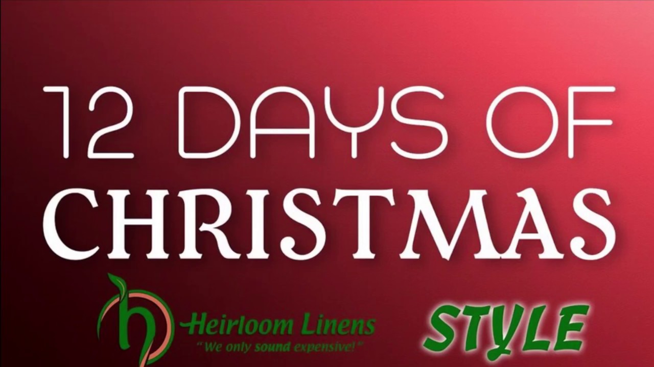 12 Days of Christmas