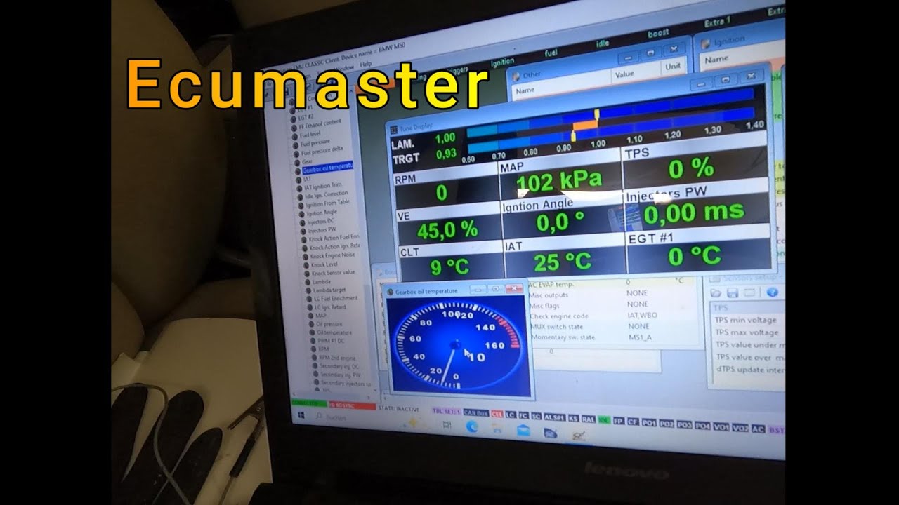 Ecumaster Emu Black Output Test Erklärung