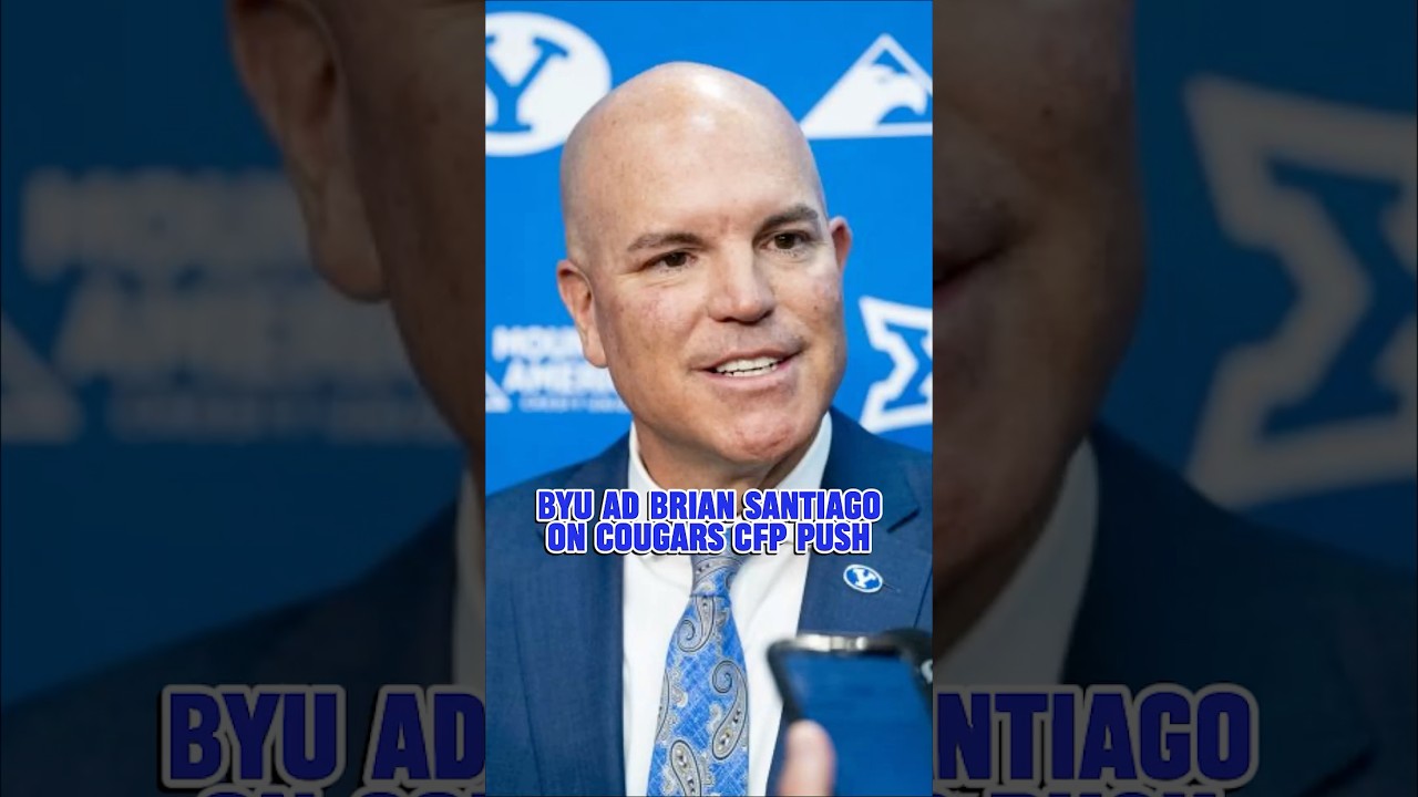 BYU AD Brian Santiago on the National DISRESPECT to the Cougars and Big 12! | KSL Sports #shorts