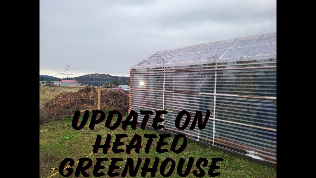 UPDATE! Compost Heated Greenhouse