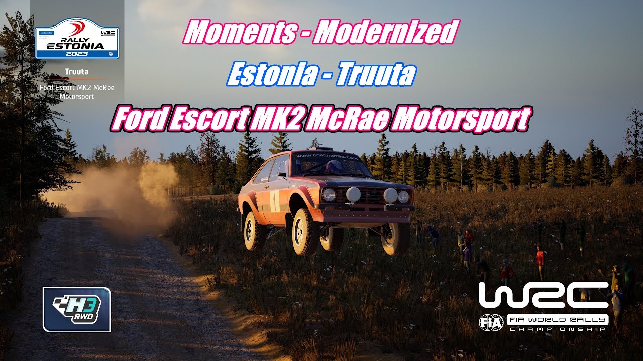 EA Sports WRC | Moments - Modernized | Ford Escort MK2 McRae Motorsport | 2k
