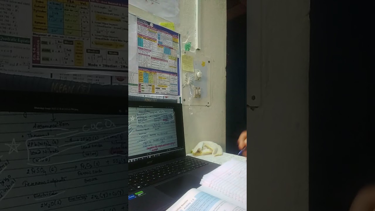 Study with me #study #chemistry #science #hard work #class 10