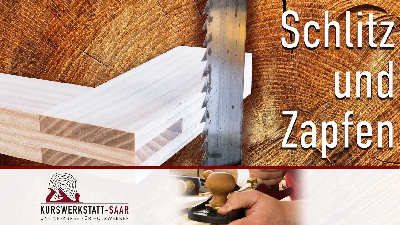 Schlitz und Zapfen mit der Bandsäge - Ganz ohne Nacharbeit