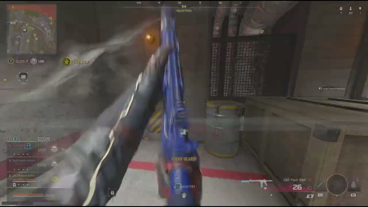 That shotgun dont play #DONTRUN #WEONDAT #2FAST #BO7 #Warzone #CSM #COD #SSOS