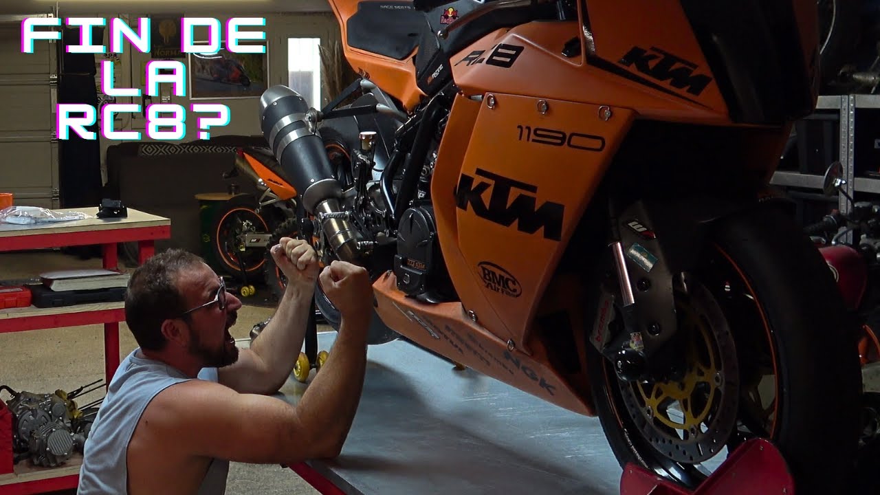J'ai cassé le moteur de la Rc8 sur piste - Ouverture, analyse et bilan ( c'est pas beau...)