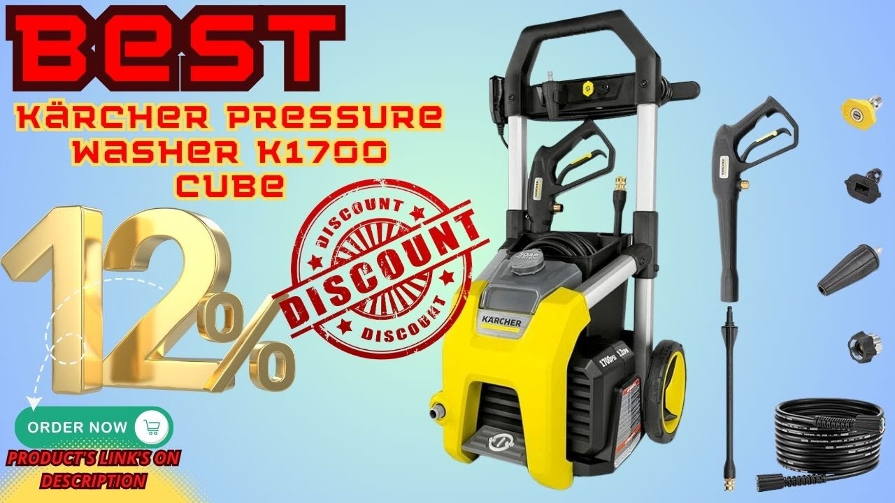 Best K&auml;rcher Pressure Washer K1700 Cube Review