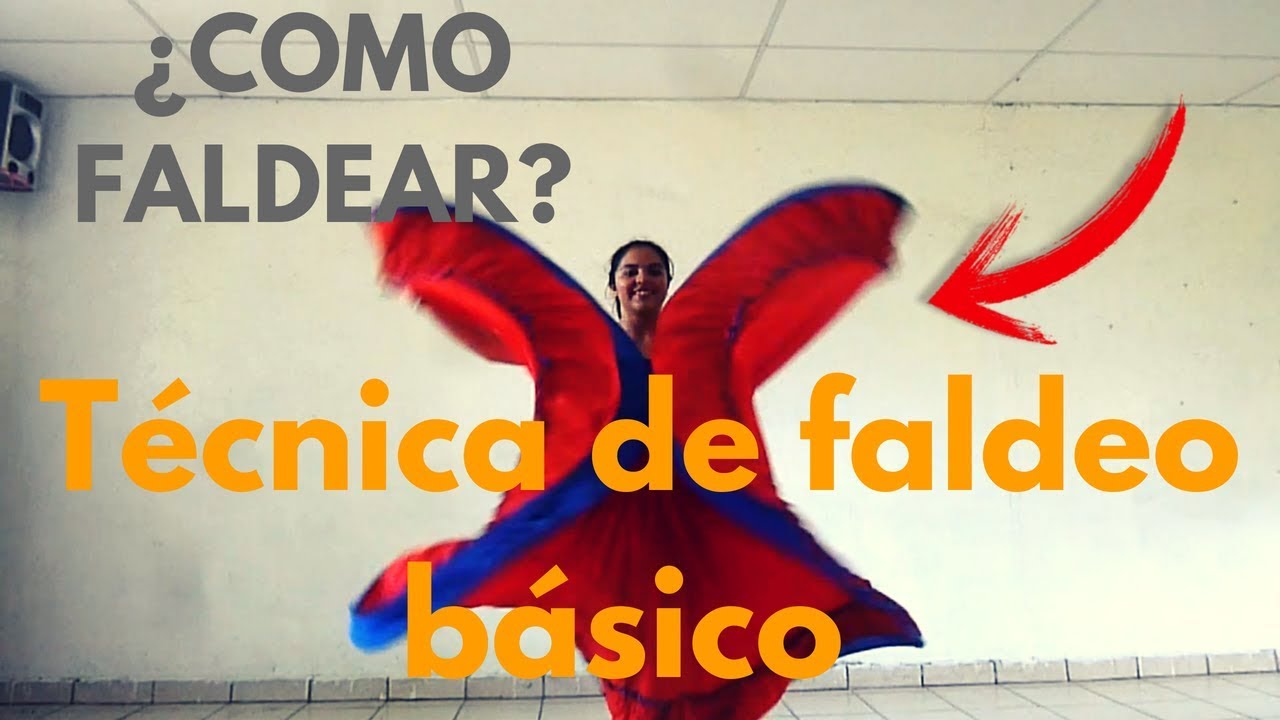 TECNICA DE FALDEO BASICO | DANZA FOLKLORICA | FOLKLORE MEXICANO