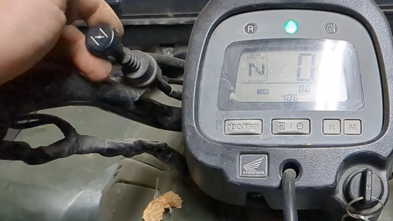 Cold start and how to use the choke on 2006 Honda rancher