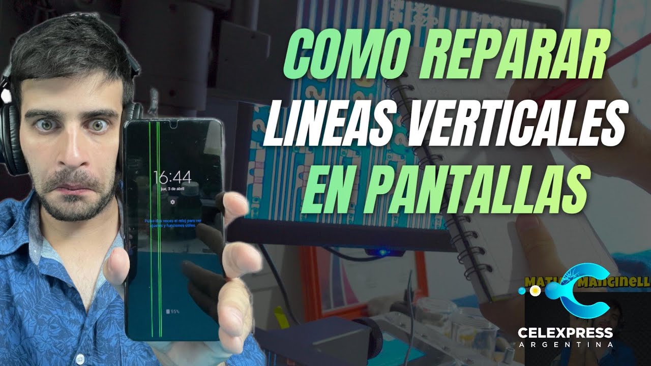 ✅​ LINEAS VERTICALES EN SAMSUNG S20 PLUS✅​📱​ REPARACION EXPLICADA CELEXPRESS ARGENTINA