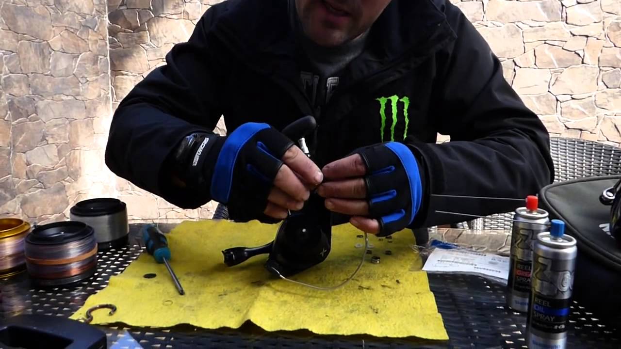 aligerando Shimano Aero Technium MgS XTB / XTC  Rodamientos, tapon y bobinas
