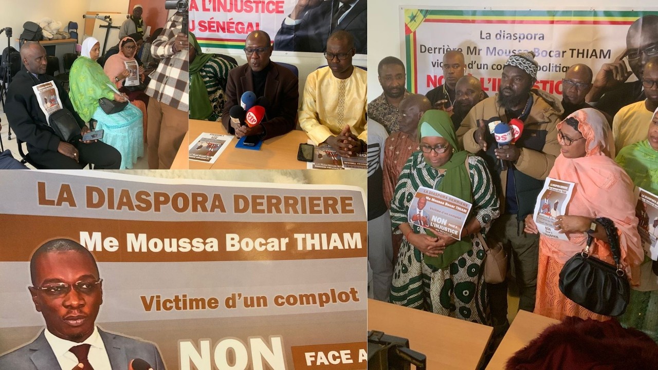 🔴DIRECT PARIS-Moussa Bocar Thiam victime d’injustice la diaspora de Ourossogui face à la presse