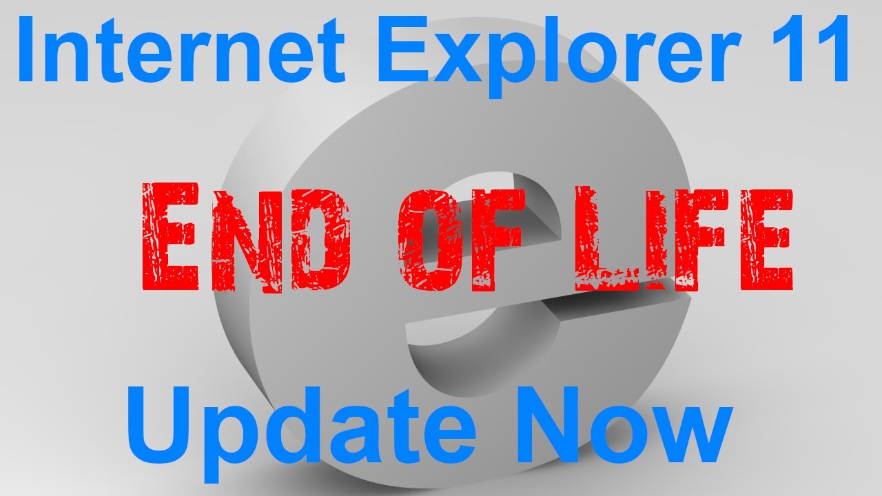 Microsoft Internet Explorer Unsupported Version | Update Now!