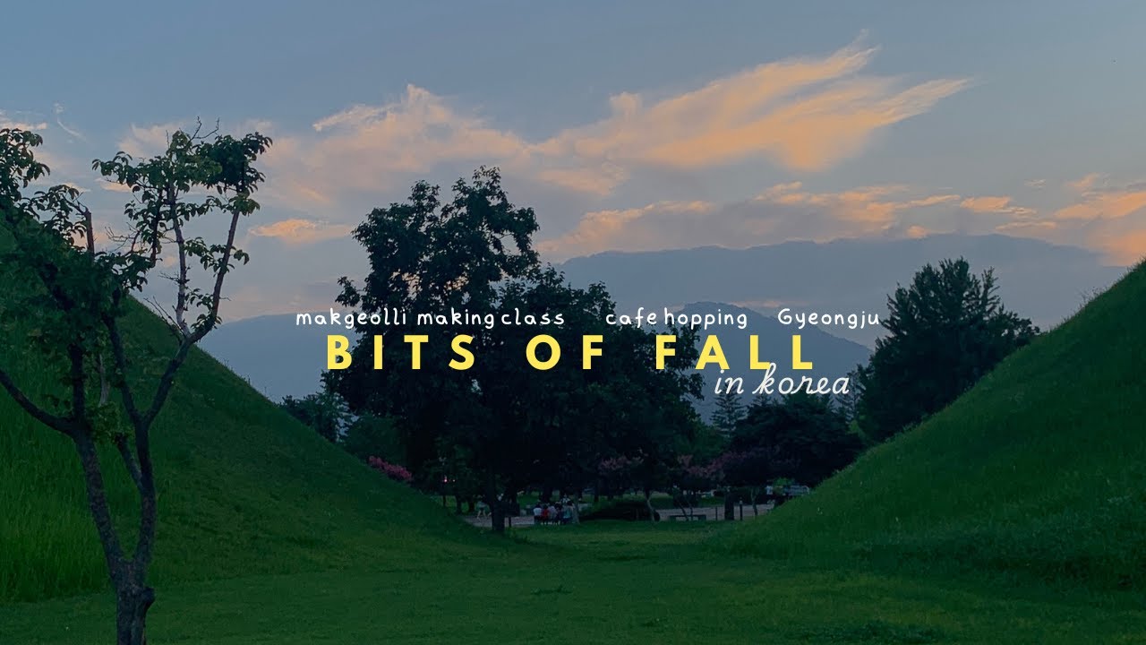 cozy days of fall: Gyeongju trip, makgeolli making & cafes