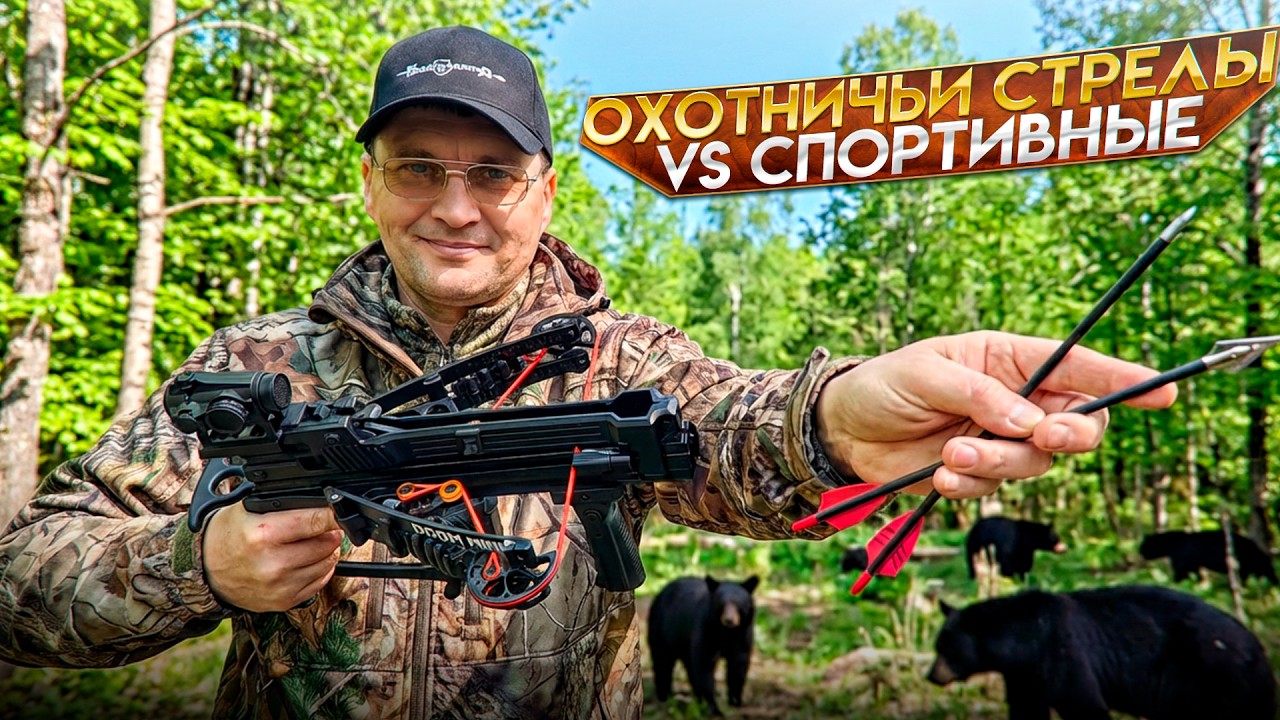 Многозарядный арбалет: тест спортивных и охотничьих стрел