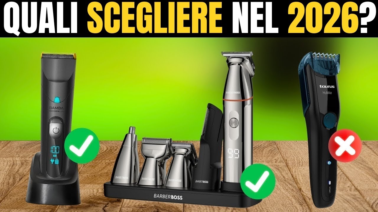 Le Migliori Rifinitrici per Barba Qualit&agrave;-Prezzo del 2026 [NON COMPRARE QUELLA SBAGLIATA]