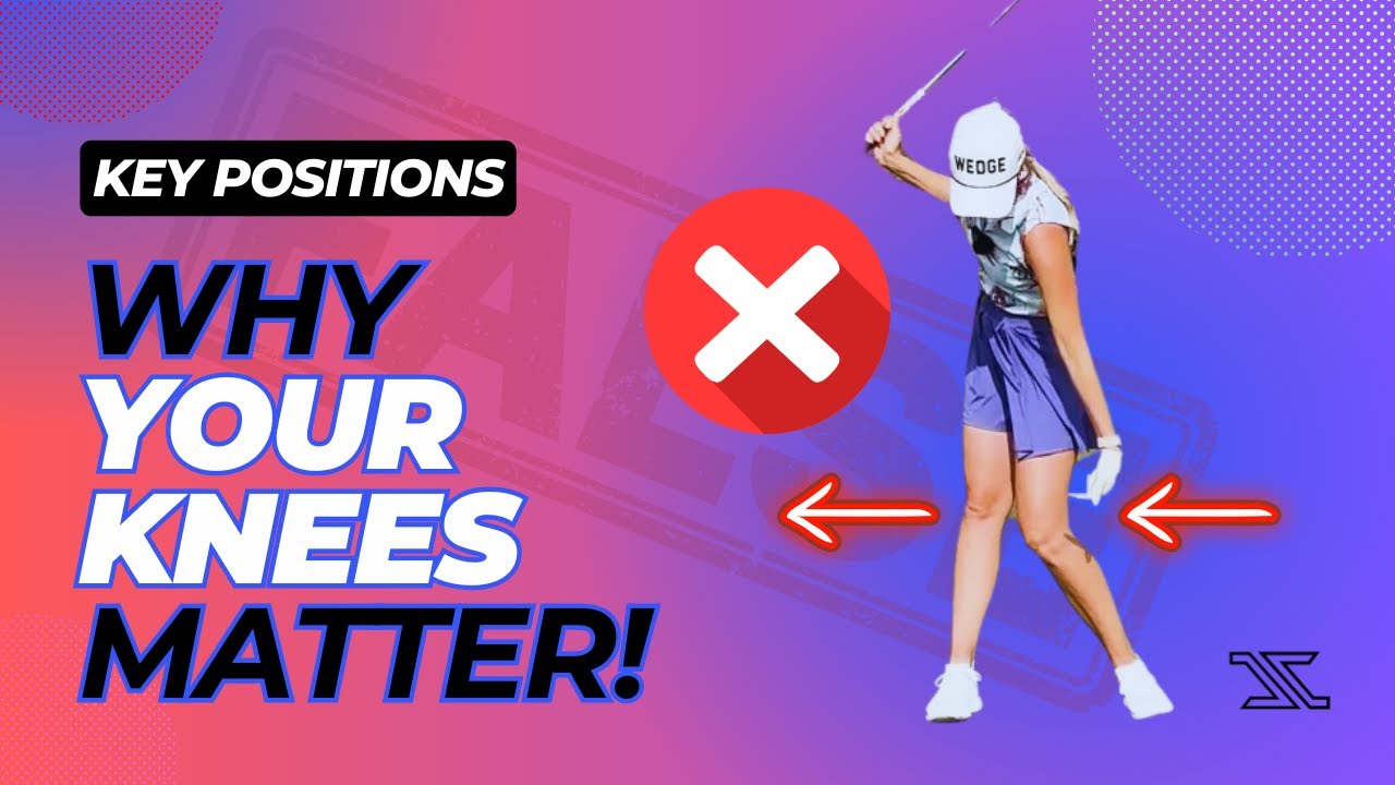 It's not you - its KNEE! Stop Swaying and OVER SWINGING today with this tip!