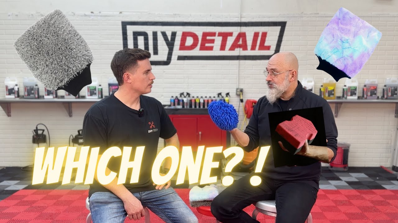How to choose your wash mitt (or sponge) for car detailing! DIY Detail Podcast #30