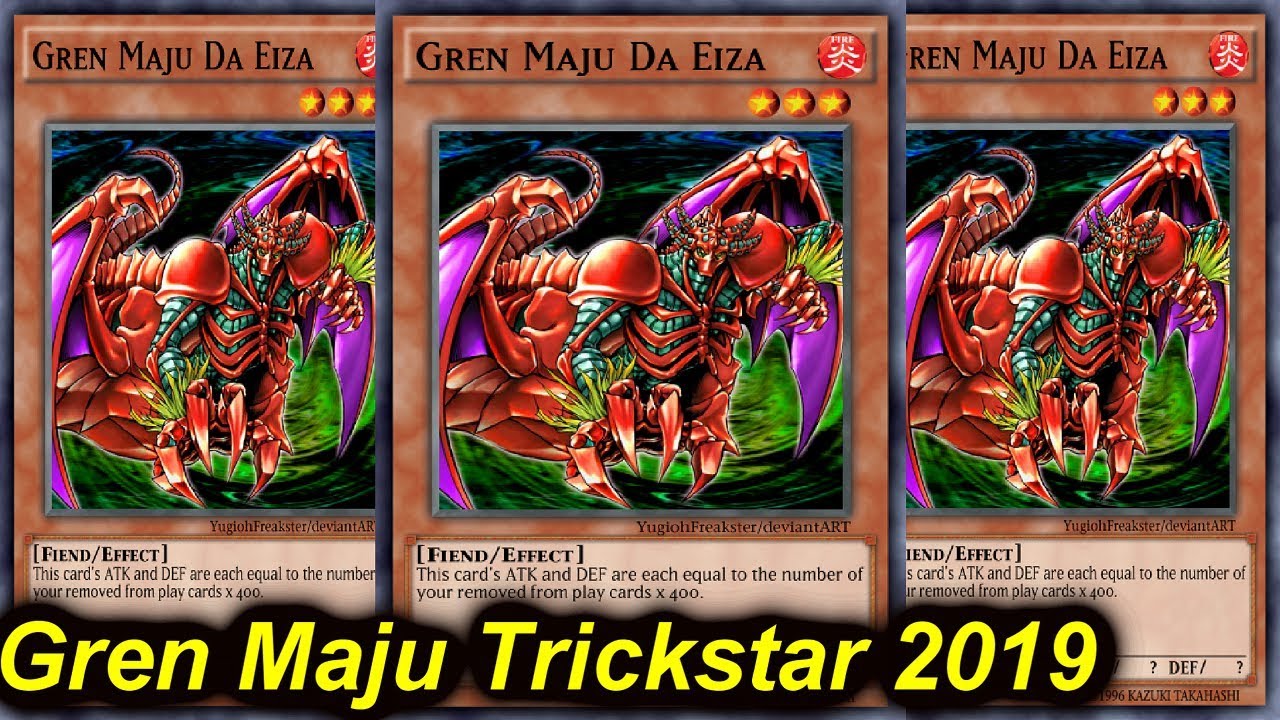 【YGOPRO】Gren Maju Trickstar Otk August 2019