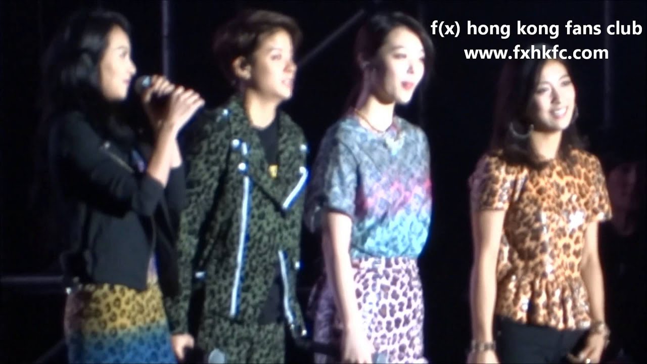131019 f(x) - Danger & Talk & Electric Shock @ SMTOWN IN BEIJING