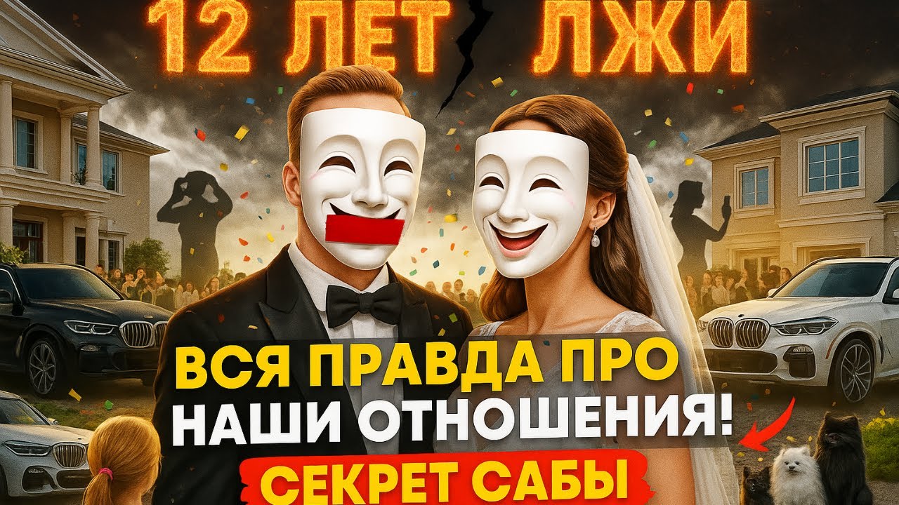 12 ЛЕТ ЛЖИ: ВСЯ ПРАВДА ПРО ОТНОШЕНИЯ И БРАК С САБИНОЙ МУСИНОЙ