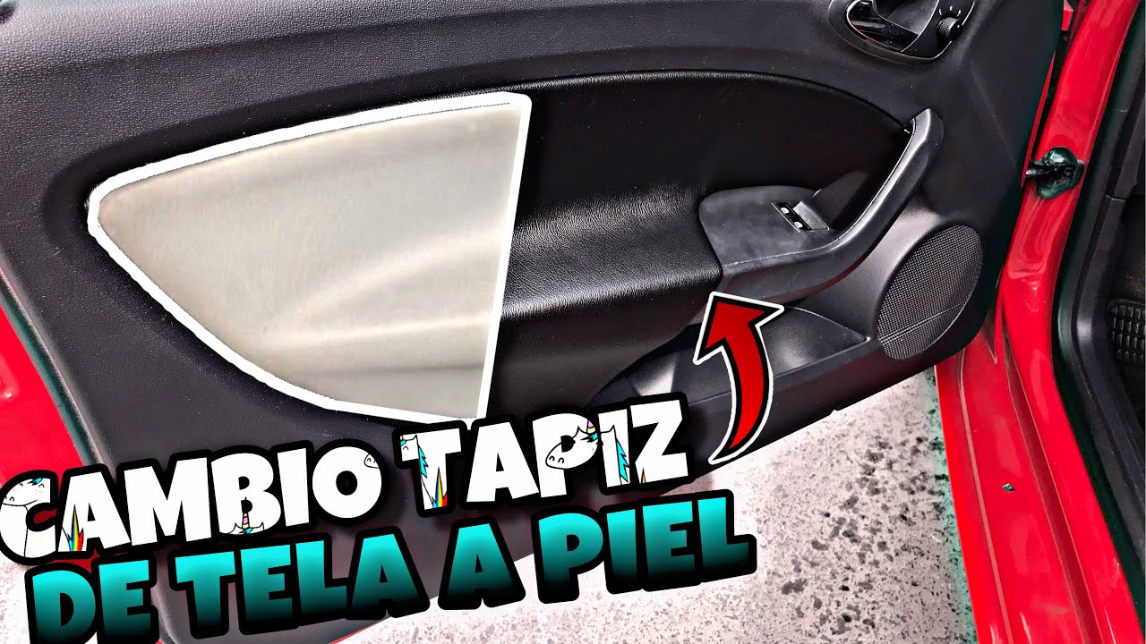COMO TAPIZAR LAS TAPAS DE LAS PUERTAS DE UN IBIZA O AUTO  / seat motor /