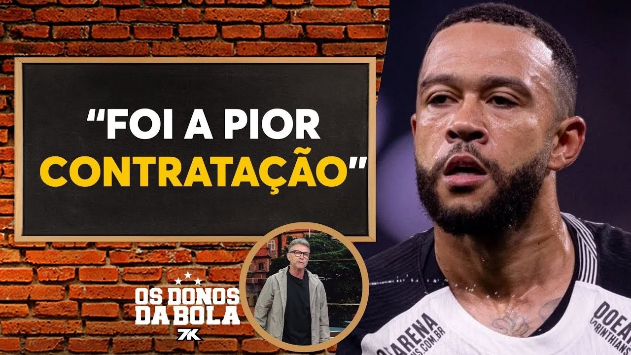 Neto detona Memphis Depay por queda de rendimento
