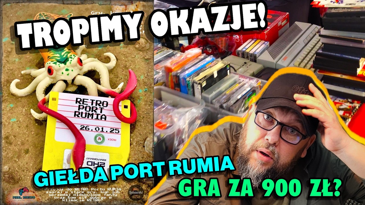🎥 #05 IDZIEMY TROPEM OKAZJI! GIEŁDA - RETRO PORT RUMIA.