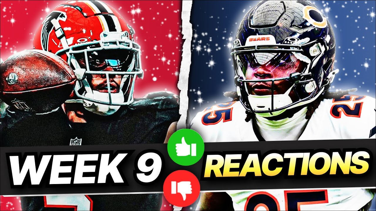 Fantasy Football Week 9 Reactions - Upsets Everywhere!