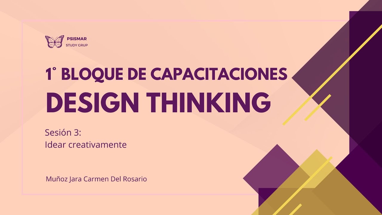 Sesión 3. Idear creativamente