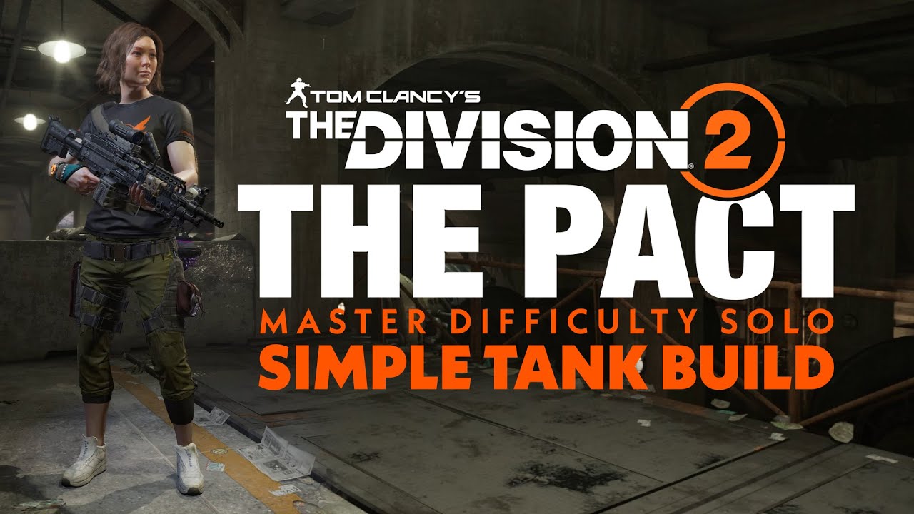 Simple Tank Build - Master Difficulty Solo (The Pact Final Mission)