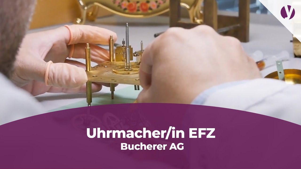 Lehre als Uhrmacher/in EFZ bei der Bucherer AG