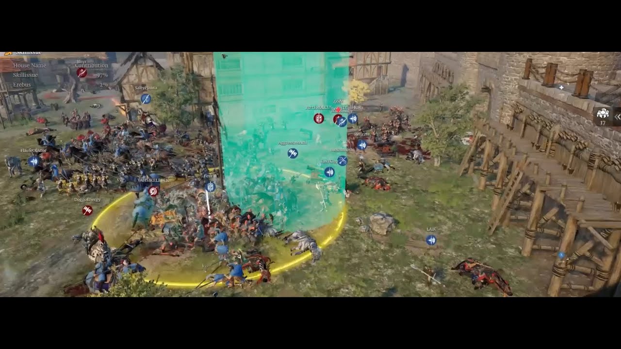 SKILLISSUE vs HomelessApes ▪️ Conqueror's Blade Territory War