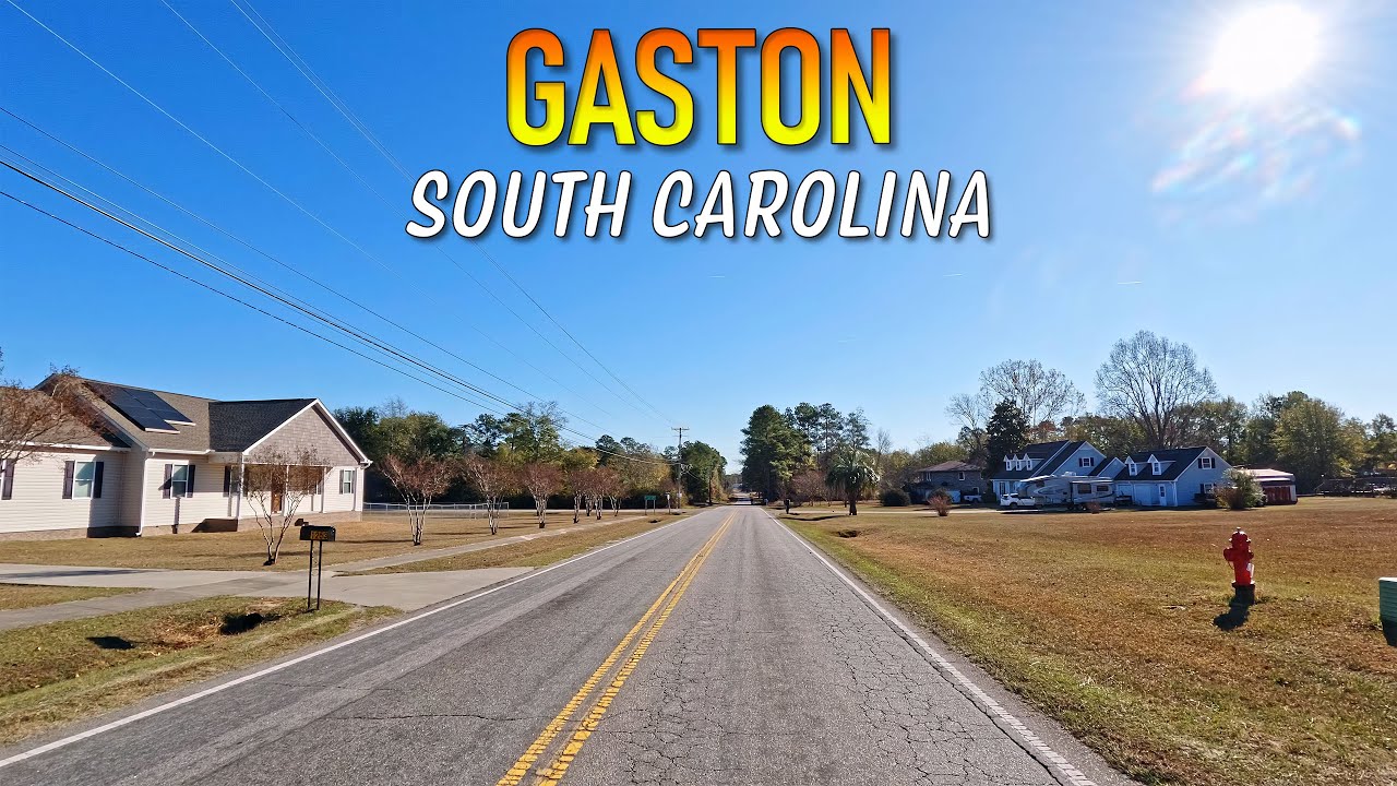Gaston South Carolina Driving Through