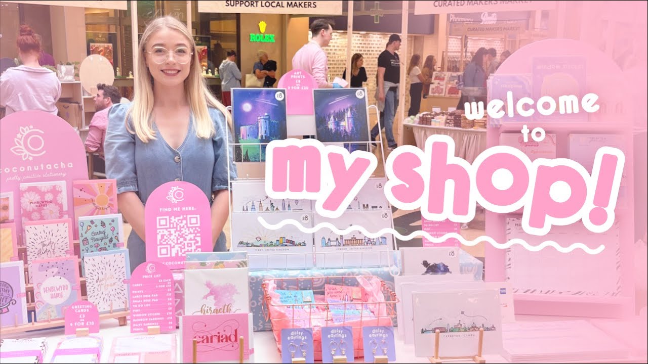 STUDIO VLOG | Creating a PERFECT Market Stand Set-Up!
