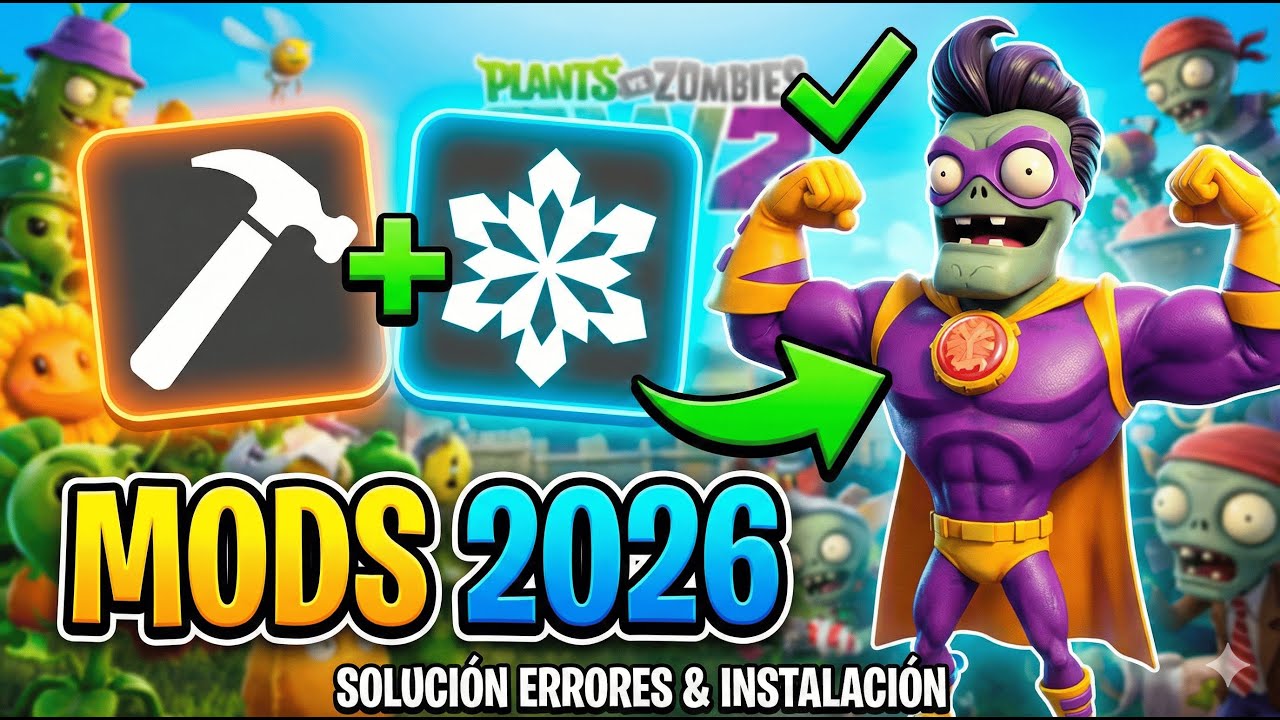 🔧 Cómo Instalar Frosty Mod Manager + Frosty Fix + Solución de Errores Para Utilizar Mods en PVZ GW2