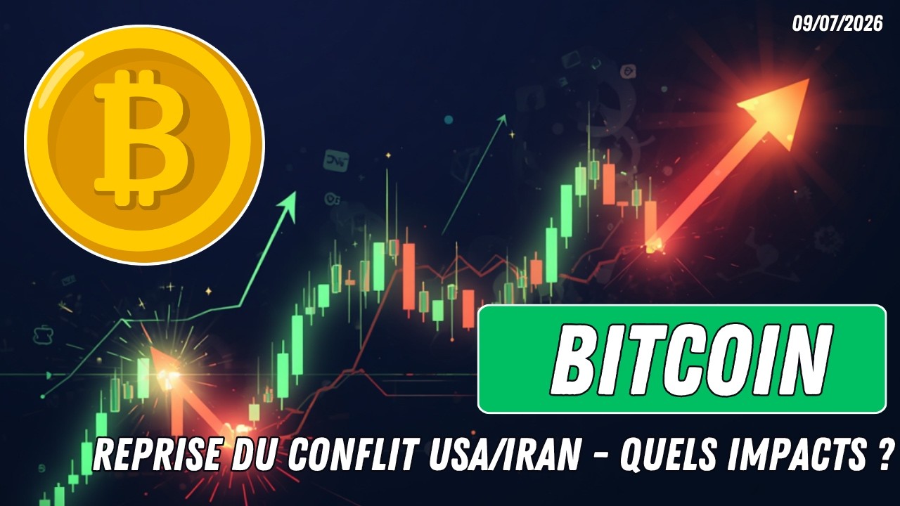 BITCOIN reprise du CONFLIT USA/IRAN 🚨 ! QUELS SONT LES IMPACTS ? Analyse CRYPTO & NEWS ✅