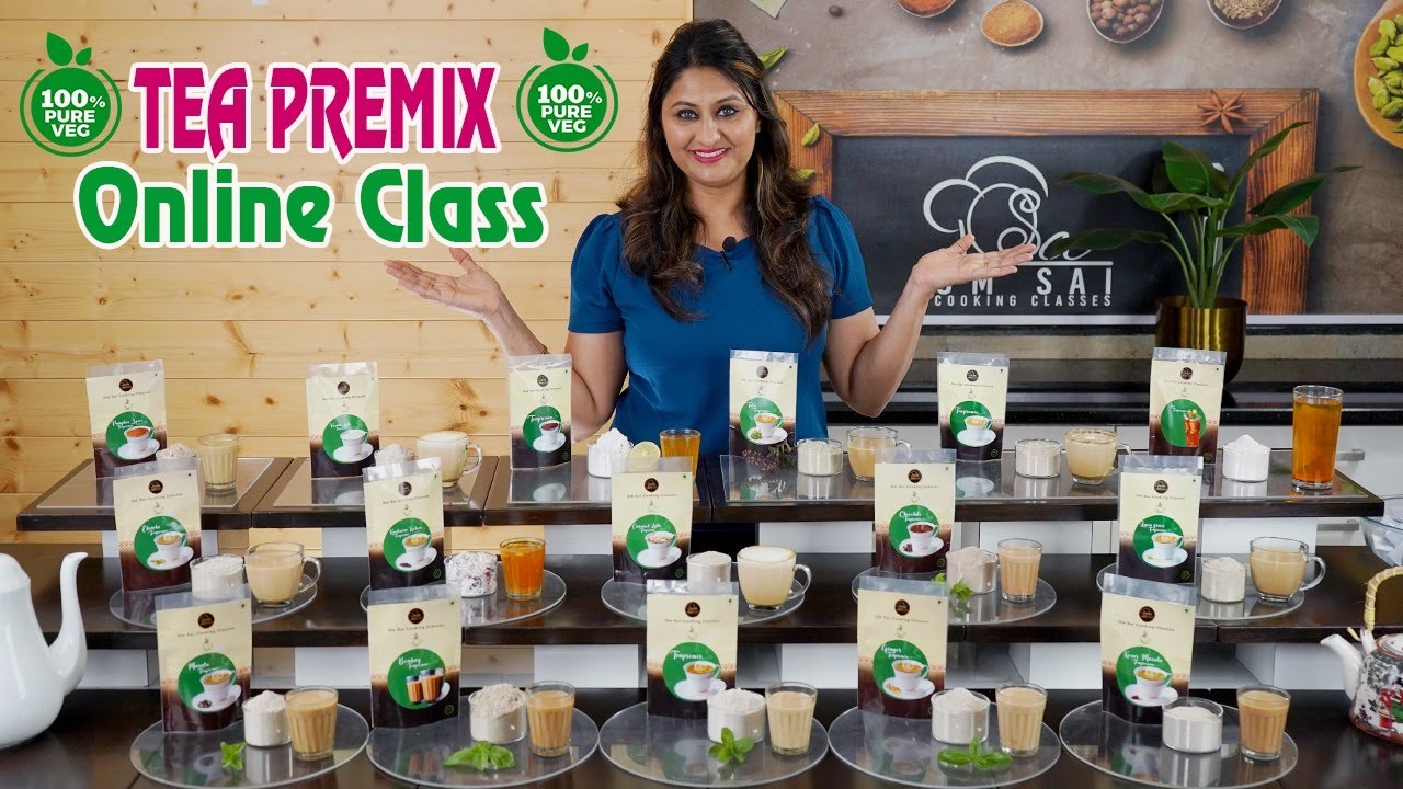 Tea Premix Online Class  ☎️+91 8551 8551 07 ☎️ +91 8551 8551 04 By Om Sai Cooking Class