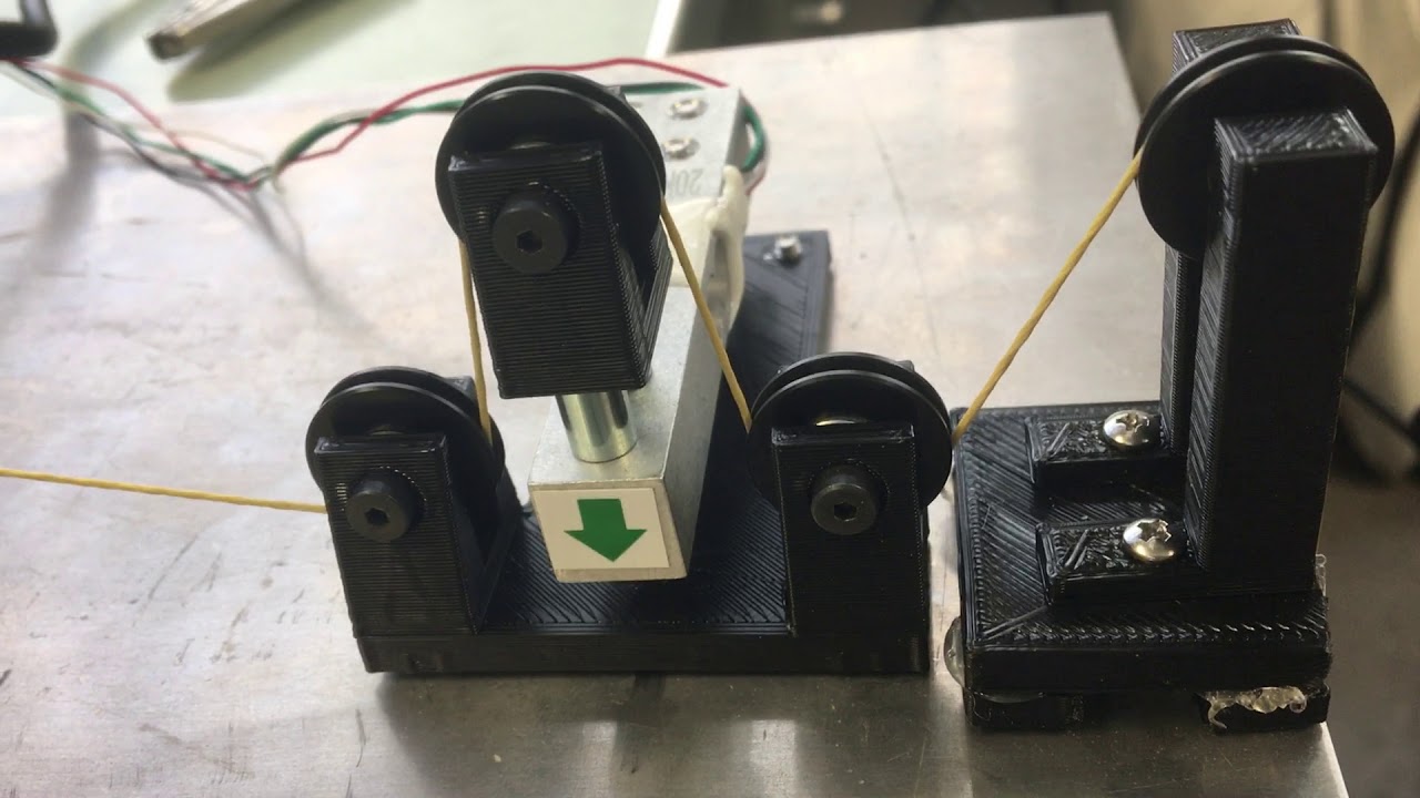 1DOF model test (Tension sensor Ver 3.1)